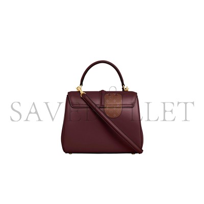 CELINE MINI 16 IN SATINATED CALFSKIN 188003BEY (17.5*14*7cm)